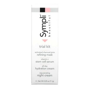 Sympli Beautiful Trial Kit, 4 Piece Kit, 0.25 oz Each